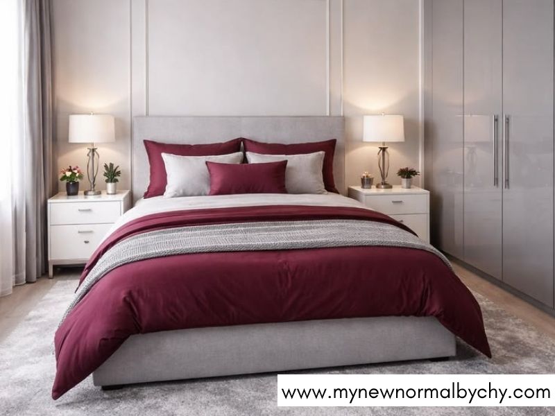 Burgundy-and-Soft-Gray