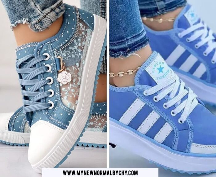 Grid-images-of-come-canvas-sneakers