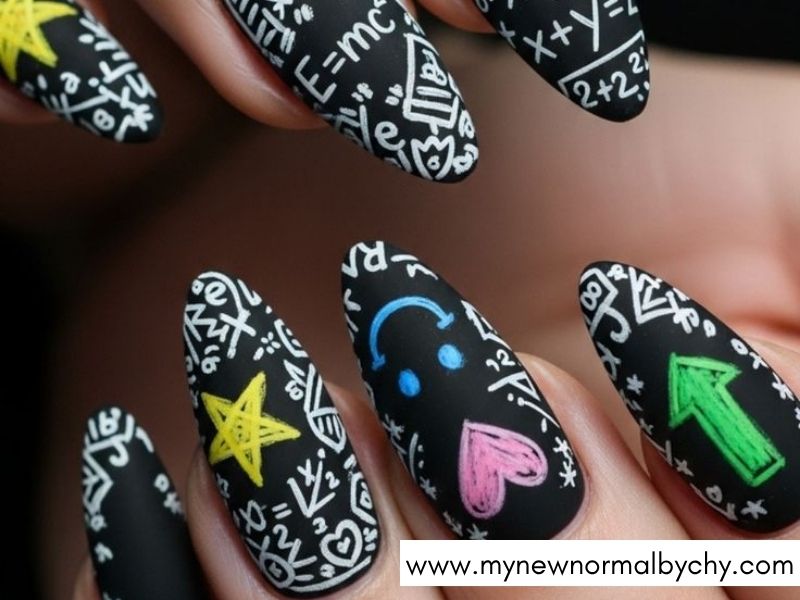Cute-Back-to-School-Nails-for-Teachers-and-Students