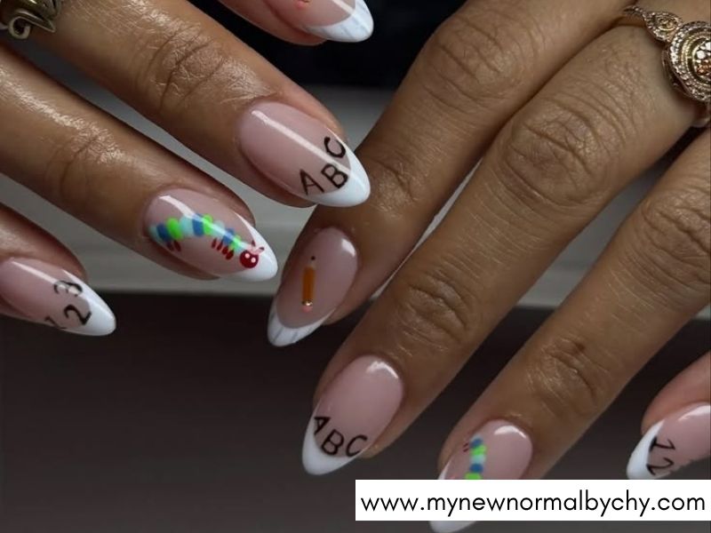 Cute-Back-to-School-Nails-for-Teachers-and-Students