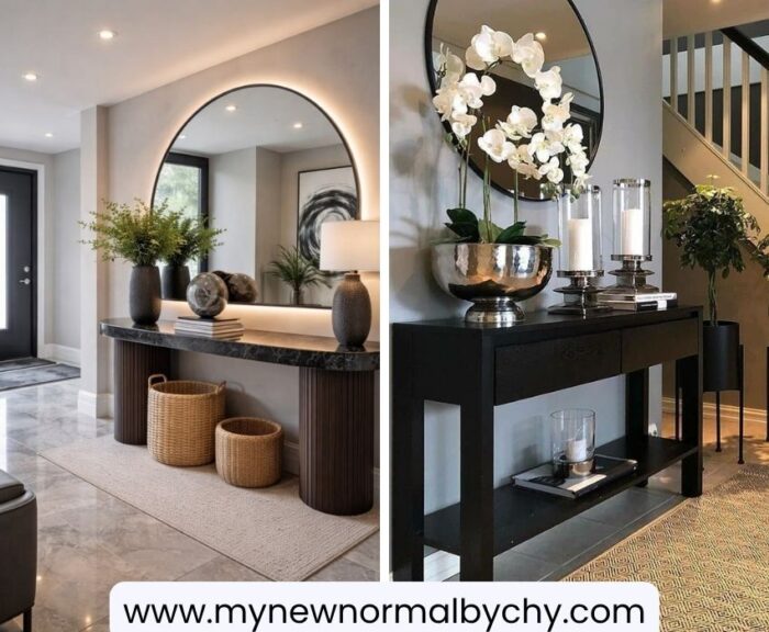 Set-up-a-console-table-at-the-entryway