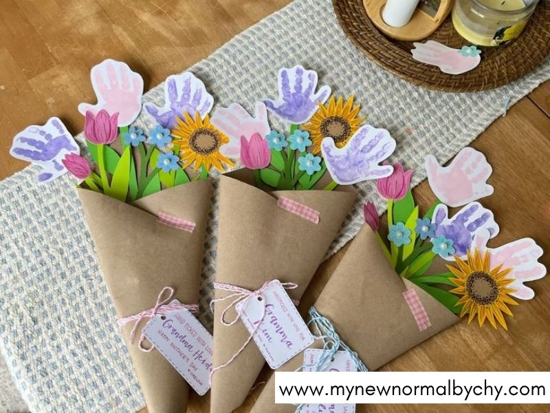 Handprint-Flower-Bouquet