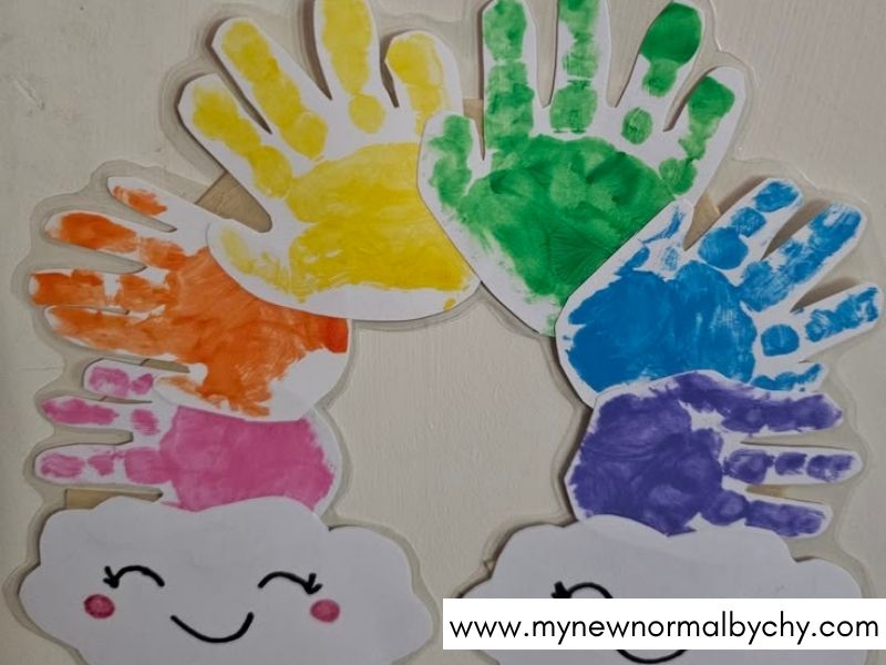 Handprint-Rainbow-Baby-and-Infant-Handprint-Crafts