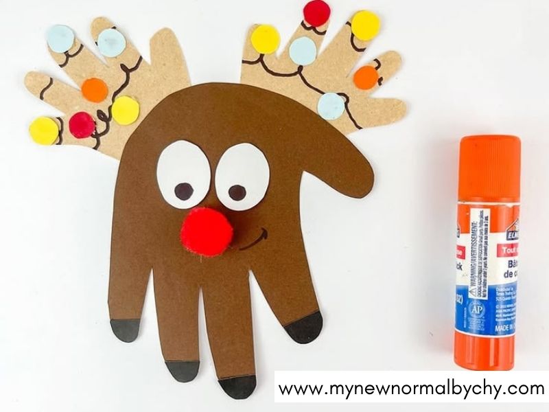 Handprint-Reindeer-Baby-and-Infant-Handprint-Crafts