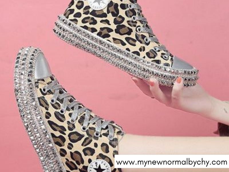Leopard-Print-Easy-DIY-Bedazzled-Shoes-for-Beginners