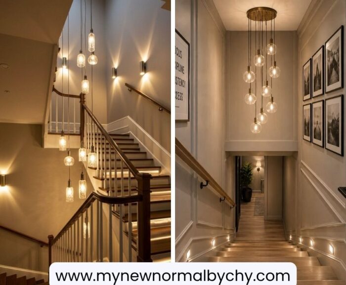 30-wall-corner-decor-ideas-use-stairway-pendant-lights