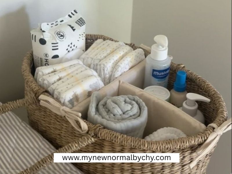 Diaper-Changing-Basket
