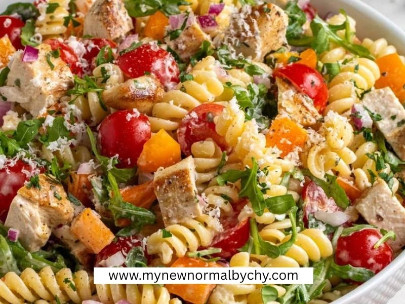Easy-Chicken-Pasta-Salad