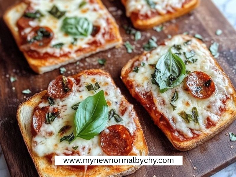 Easy-Homemade-Pizza-Toast-Easy-Budget-Friendly-Family-Dinner-Ideas