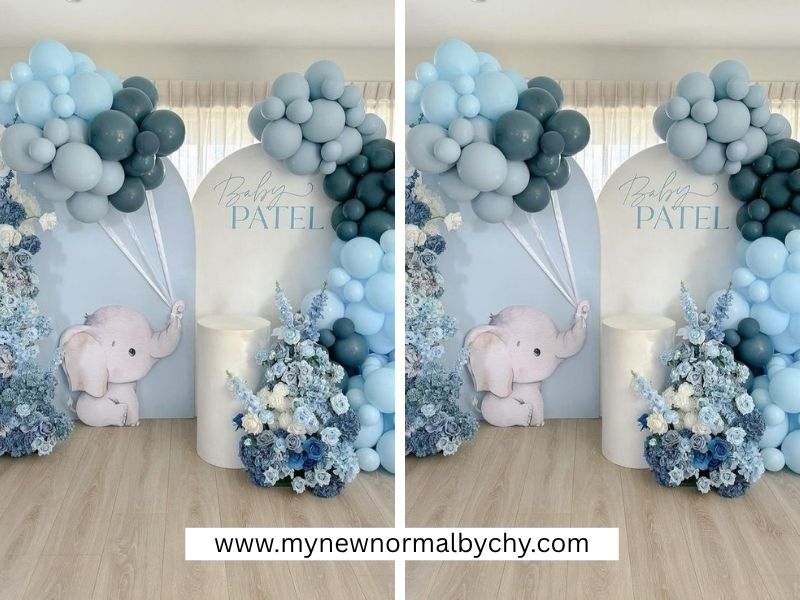 Little-Blue-Elephant-Theme-Baby-Shower-Themes-for-Boys-That-Are-Cute-and-Creative