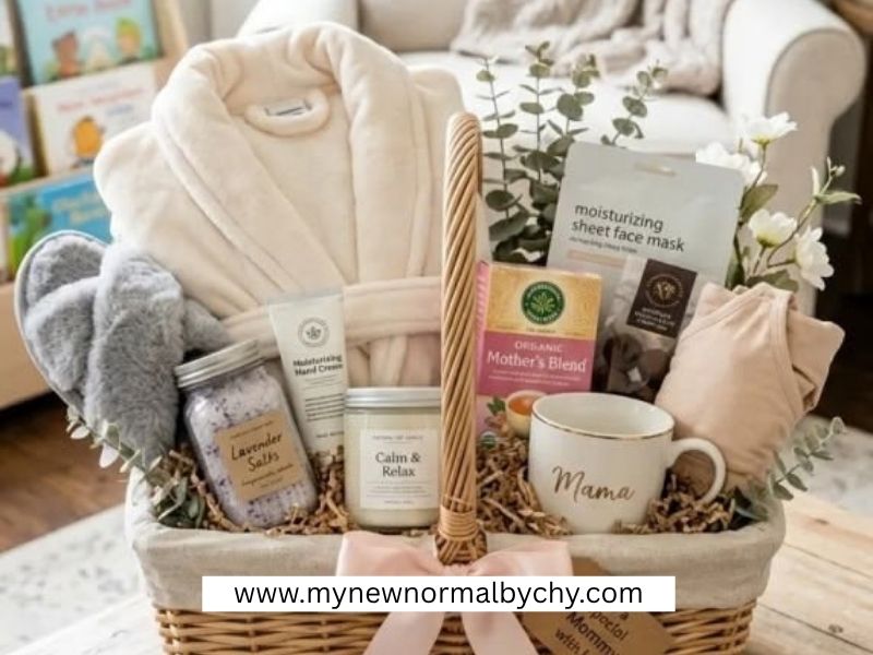Mom-Baby-Shower-Gift-Basket-Ideas-for-a-New-Mom-and-Baby