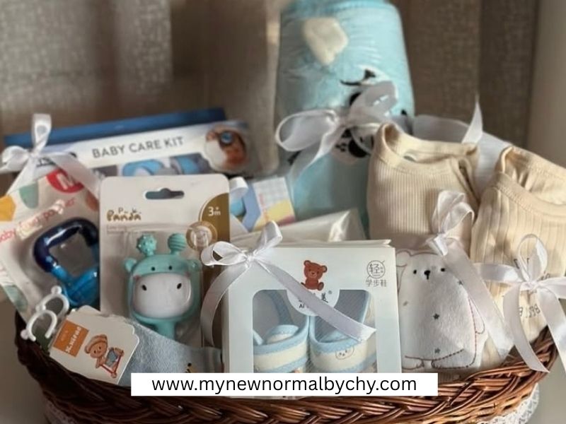 Newborn-Photo-Basket-Baby-Shower-Gift-Basket-Ideas-for-a-New-Mom-and-Baby