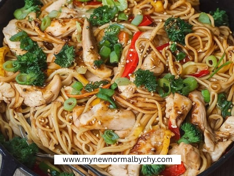Simple-Chicken-Noodle-Stir-Fry