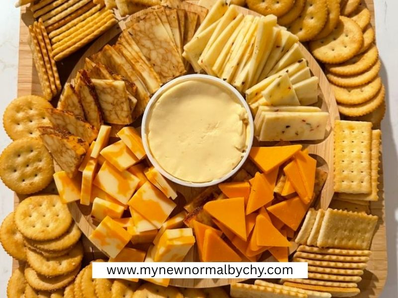 Cheese-and-Cracker -Bites