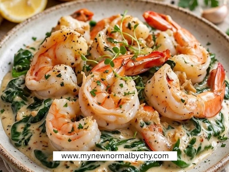 Spinach-Quinoa-High-Protein-Quinoa-and-Shrimp-Dinner-Ideas