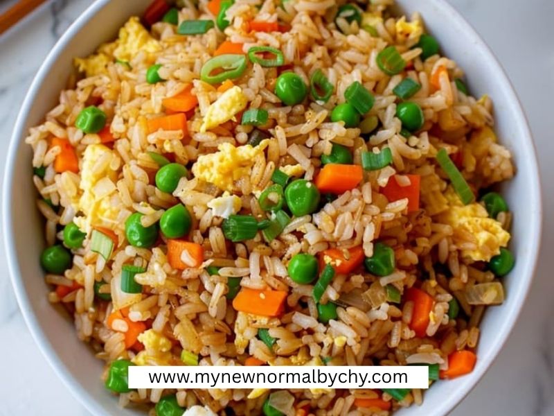 Fried-Rice-With-Vegetables-Simple-New-Year's-Eve-Party-Food-and-Drink-Ideas