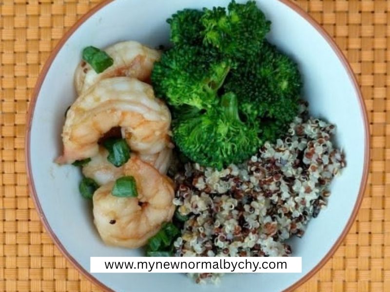 Honey-Garlic-Shrimp-High-Protein-Quinoa-and-Shrimp-Dinner-Ideas