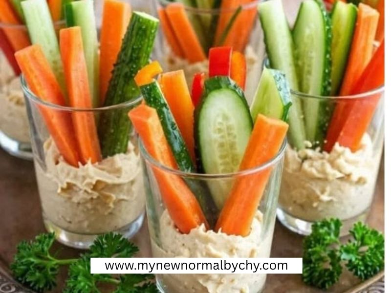 Vegetable-Sticks-With-Dip-Simple-New-Year's-Eve-Party-Food-and-Drink-Ideas